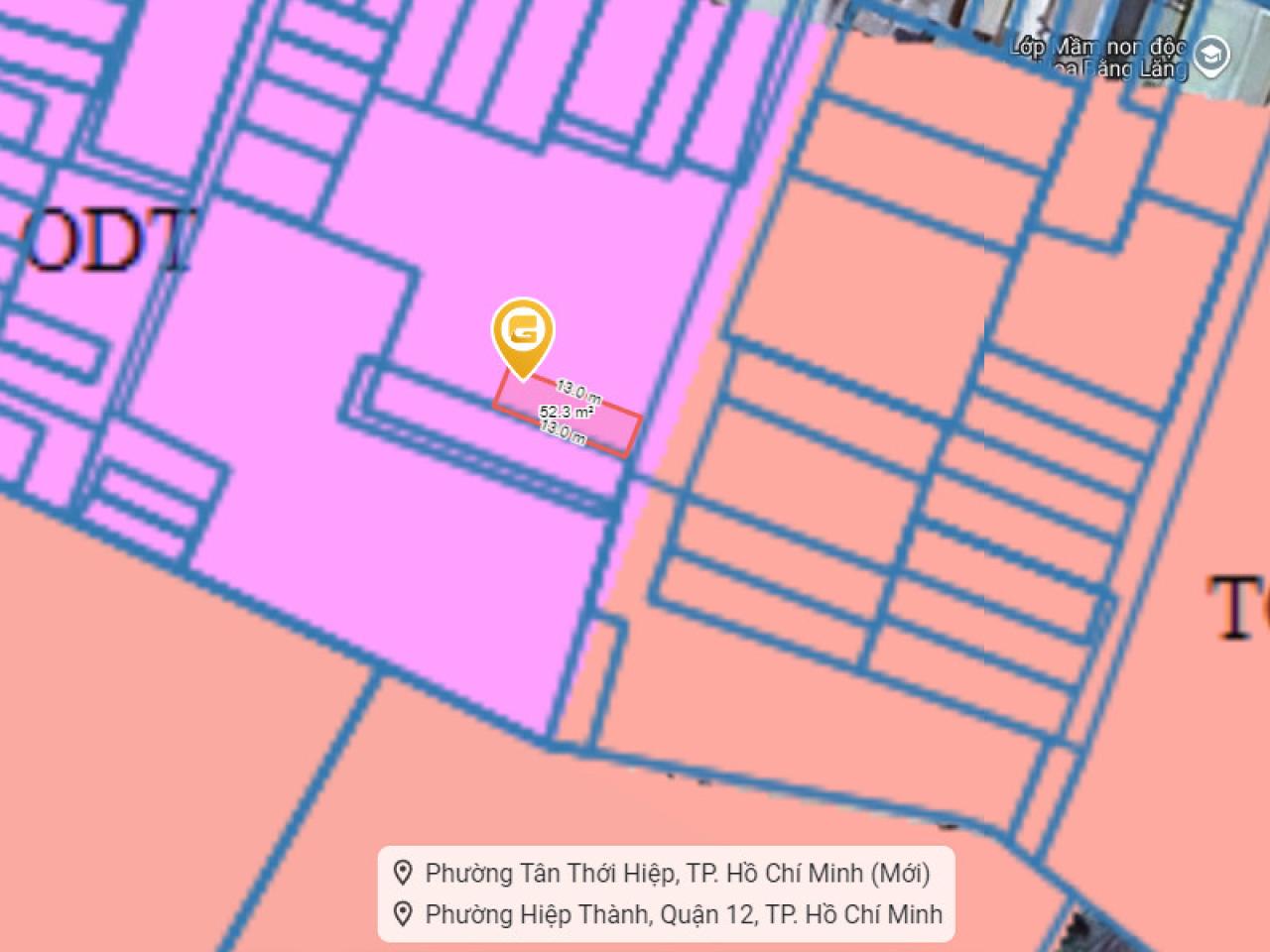 Đất HXH 54m2, Vuông – Hiệp Thành 13 Q12 - Ảnh 2
